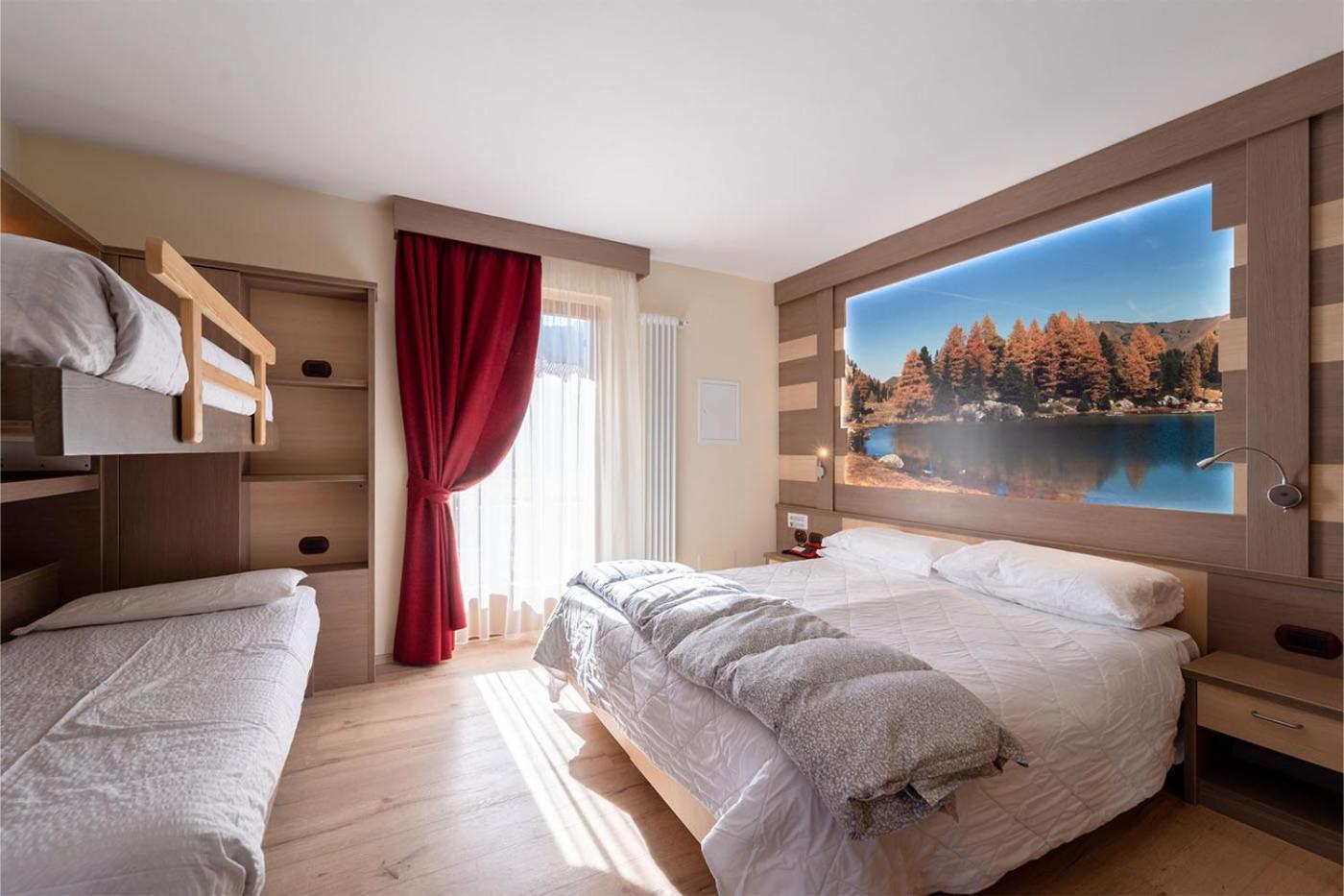 Berg Hotel Latemar Spitze Vigo di Fassa Eksteriør bilde